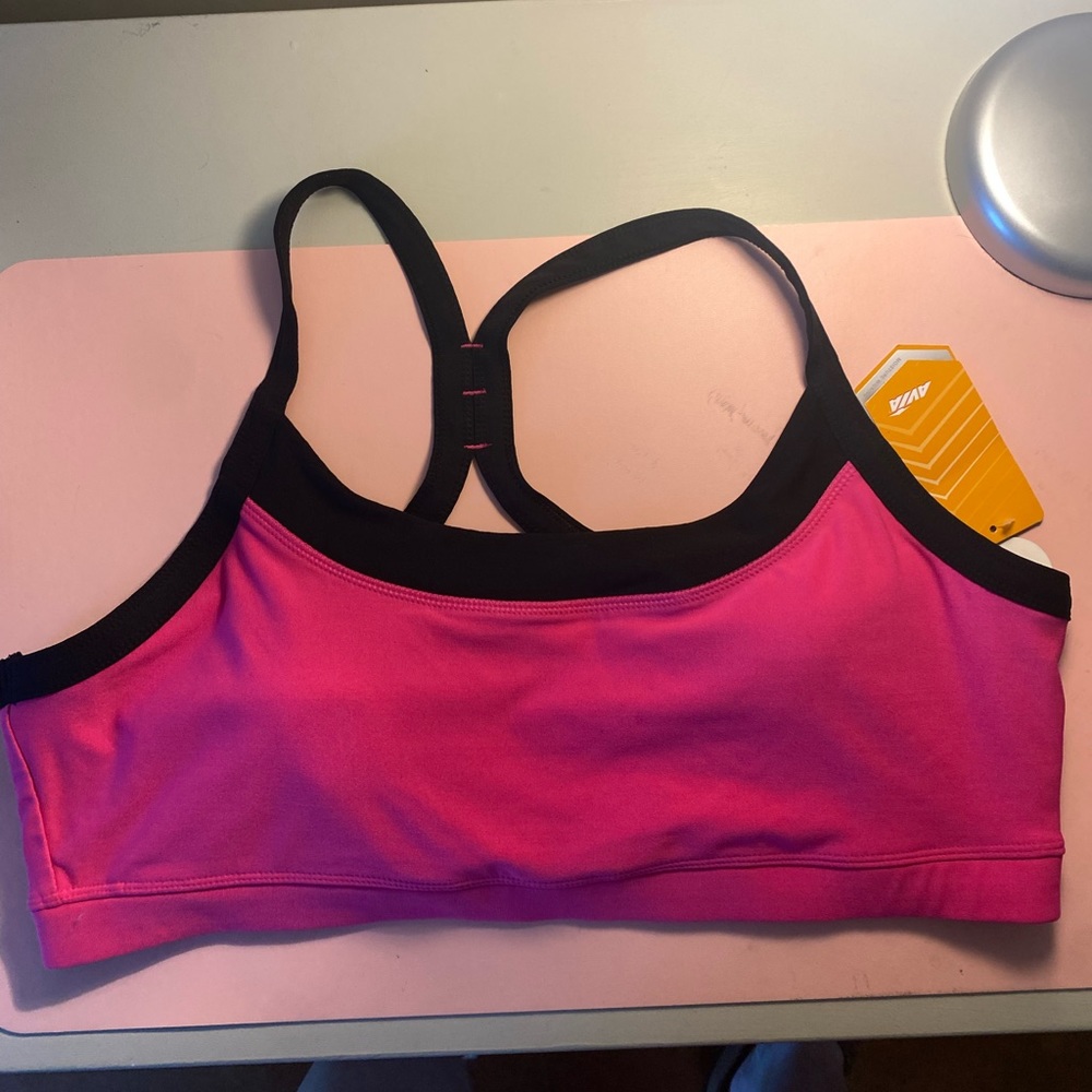 Pink Avia sports bra. Size xxl